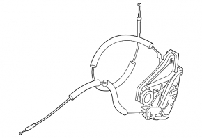 Front left door lock Nissan Ariya 23-25