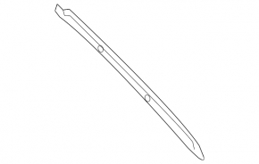Hood seal front left Audi Q5 80A 18-24