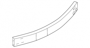 Rear bumper reinforcement Nissan Murano 25-26
