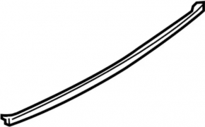 Lower chrome trunk lid trim for Infiniti FX35 FX45 2008