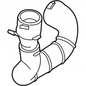 Lincoln MKC 15-19 right short pipe