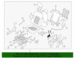Mazda 6 18-21 driver's seat control without seat memory