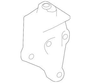 Upper left engine mount bracket Nissan Sentra 20-23 on engine