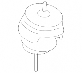 Engine mount left Lexus LS460 07-08