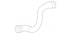 Lower cooling hose Mercedes W167 GLE 450 20-24 3.0h
