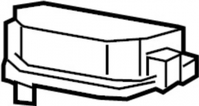 Infiniti Q50 16-20 2.0T, 3.0T small underhood fuse box cover