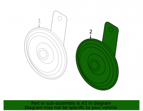 Signal left Nissan Versa Note 13-18 low
