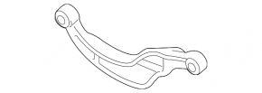 Upper rear left control arm Volvo S60 11-18 AWD