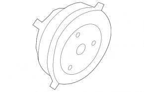 Left side mirror motor for Volkswagen ID.4 21-25