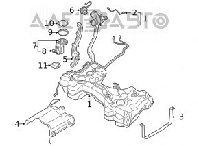 Fuel Pump Control Unit VW Golf 15- 1.8T