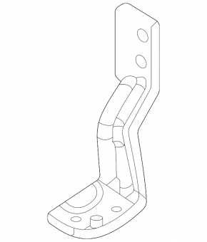 Radiator bracket, automatic transmission VW Tiguan 18-24