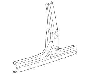 Right center body pillar for Lexus IS200 IS300 99-05