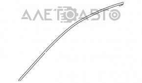 Upper door molding front left Toyota Camry v70 18-24 chrome broken plug