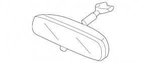Honda CRZ 11-16 interior mirror