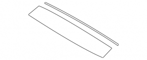 Panoramic glass front Hyundai Sonata 20-23