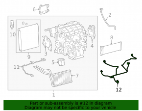 Heater Wiring Toyota Prius 50 16-22