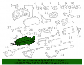 Projection on the windshield Toyota Camry v70 18-20 XLE/XSE