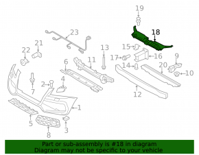 Audi Q5 8R 09-12 TV trim panel