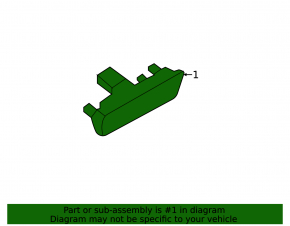 Front bumper dimensions left Hyundai Sonata 20- SEL, SEL Plus, Limited