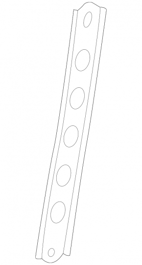 Left front subframe strut brace for Mercedes X247 GLB 20-26
