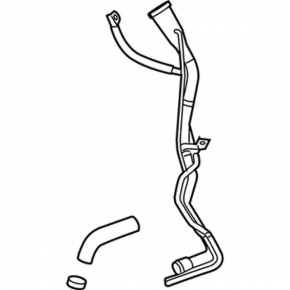 Fuel filler neck Ford Flex 09-19