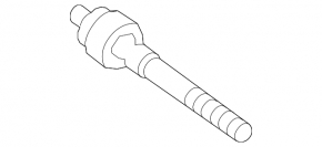Steering rod left Infiniti QX50 19- CTR