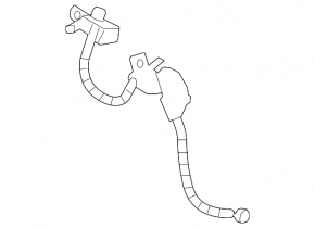 Front right brake hose for Ford F-150 15-20