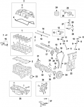 Crankshaft Honda Accord 18-21 1.5T L15B7