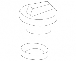 Oil filler cap for Acura MDX 07-09