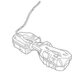 Fuel tank BMW 3 G20 19-