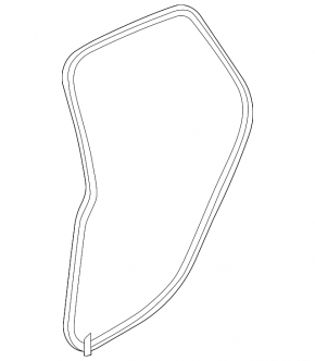 Rear left door opening seal BMW i4 22-26