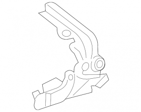 Left hood hinge for Toyota Camry 2025-26