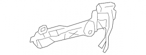 Rear left door handle mechanism Toyota Rav4 19-