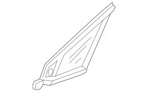 Door glass triangle front left Honda Clarity 18-21 usa