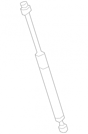 Right hood shock absorber for Audi Q3 83A 19-25