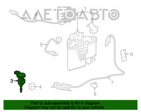 Fuel tank ventilation valve Mercedes W213 E 300 17-19 2.0T