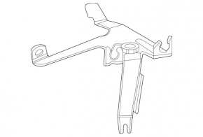 ABS unit bracket for Mercedes A-class V177 19-22