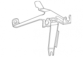 ABS unit bracket for Mercedes A-class V177 19-22