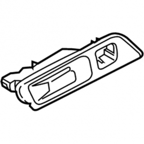 Ford Mustang mk6 15-17 interior front left door handle without memory