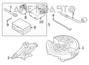 Kia Sportage 23-26 lug wrench