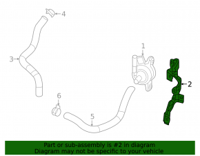 Honda Insight 19-22 Inverter Cooling Pump Bracket