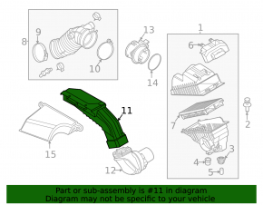 Rear air intake Hyundai Santa FE 21-23 2.5