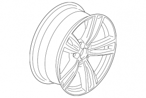 Wheel disk R19 x 8J BMW 4 F32/33/36 14-20 442M style