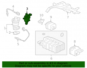 Honda Odyssey 18-25 vacuum solenoid