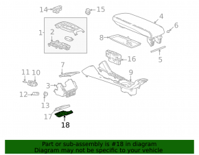 Chevrolet Bolt EUV 22-23 Wireless Charging Module Mount