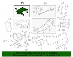 Honda Accord 13-17 shifter pad type 2, missing plug, scratches, broken mount
