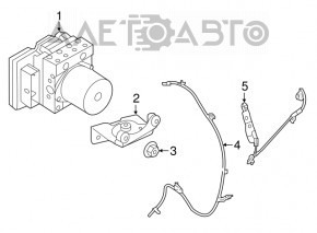 ABS ABS Kia Sorento 16-18 FWD