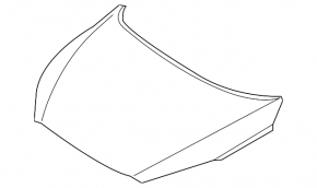 Kia Sorento 16-20 bare hood