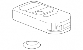Smart Key for Honda Civic XI FE/FL 22-26 5 Buttons