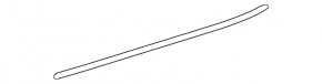 Door-glass molding, central rear right, Lexus IS 14-20
